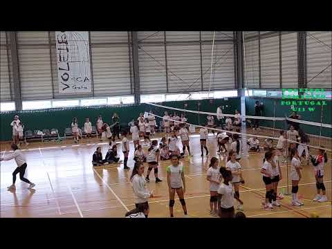 🏐  Voleibol: SC Arcozelo x CD Fiães ( U12 W ) Torneio de Natal.