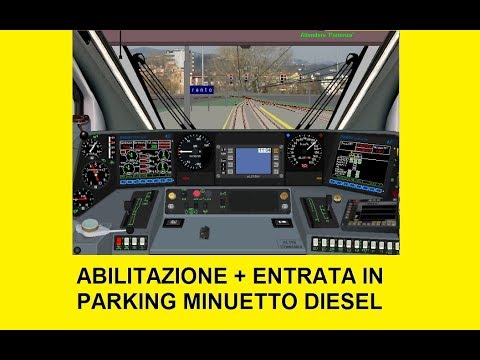 Abilitazione Minuetto Diesel e parking - Simulatore Treno 5.02