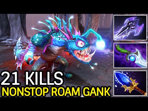Epic Slark Nonstop Gank – Imba Diffu + Scepter Build Dota 2