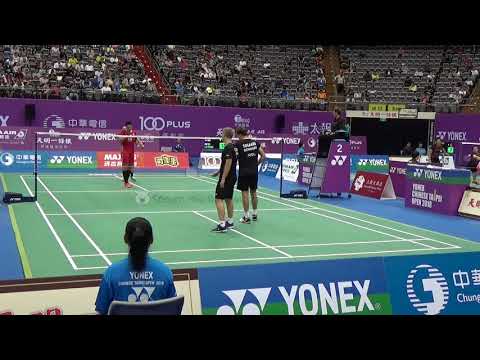 20181004Taipei Open MD LU Ching Yao+YANG Po Han(TPE) vs David DAUGAARD+Frederik(DK)2-2