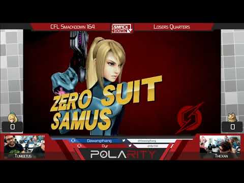 CFL Smackdown 164 WiiU - Tumultus (ZSS) vs Thexan (Fox) - Losers Quarters