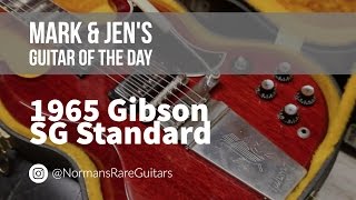 Video thumbnail for 1965 Gibson SG Standard | Guitar of the Day by Normans Rare Guitars