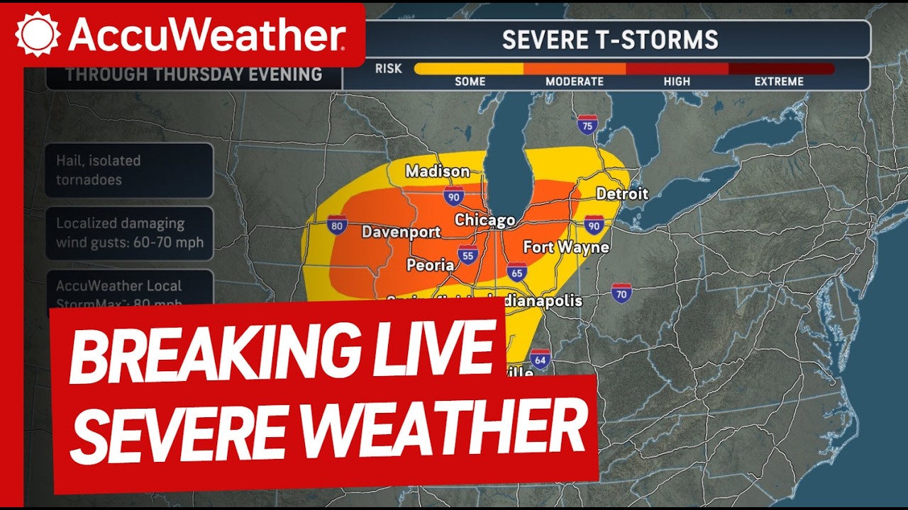 As It Happened: Live April 2, 2026: Breaking Severe Weather / Tornado Coverage With Storm Chasers