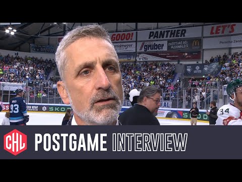 Postgame interviews: ERC Ingolstadt - Färjestad Karlstad