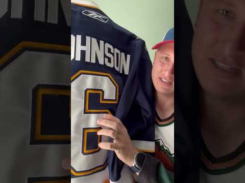 NHL jersey collection: St. Louis Blues Reebok alternate