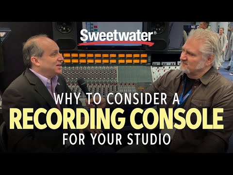 Sweetwater at AES 2019 – Why to Consider a Recording Console for Your Studio