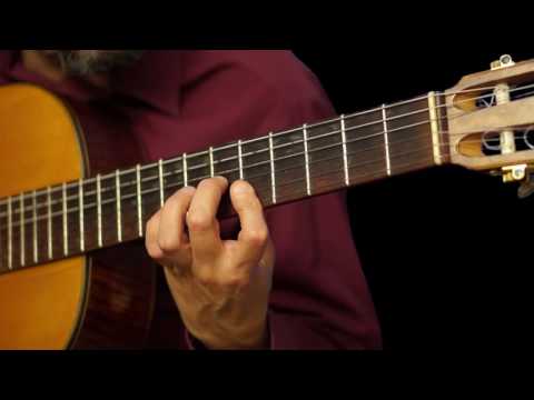 Happy Birthday on classical guitar (simple)