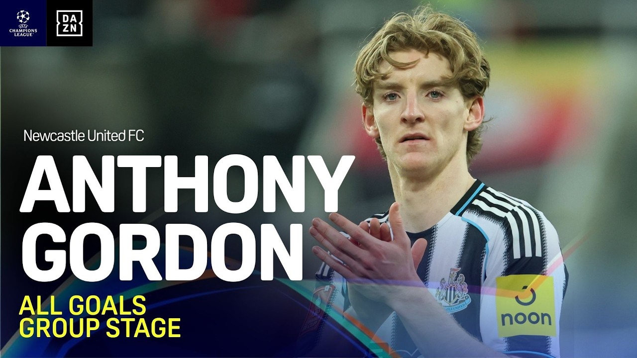 All Goals | Anthony Gordon | UEFA Champions League Highlights | Group Stage | 2025-2026