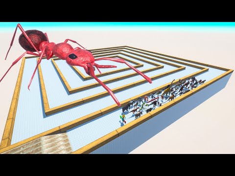 Escape From  Great Bulldog Ant - Last Survivor - Swirl Course | Animal Revolt Battle Simulator