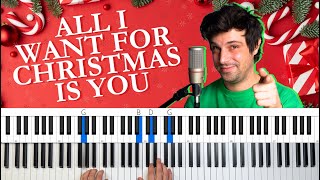 Download lagu How To Play 'All I Want for Christmas Is You' by Mariah Carey [Piano Tutorial   Chord Chart] mp3
