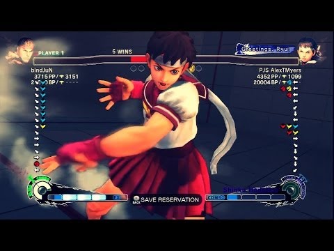 SSF4AE: POONGKO, XSK Samurai, Nuckledu, xWAx Vortex On XBL HD