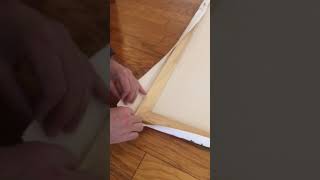Re-stretching a Canvas Art Painting