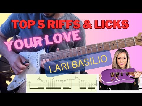 Top 5 Riffs and Licks That Makes This Song So Good... (Your Love, Lari Basilio)