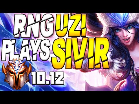 RNG Uzi Plays Sivir ADC vs Kalista - 10.12