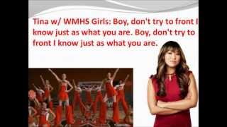 Womanizer Glee Lyrics