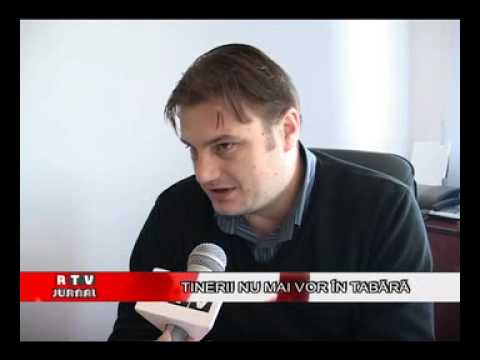 RTV JURNAL 12.04.2011 - TINERII NU MAI VOR IN TABARA