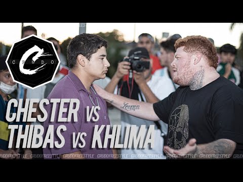CHESTER vs THIBAS vs KHLIMA - (OCTAVOS) # FECHA 3 - Crudo Freestyle