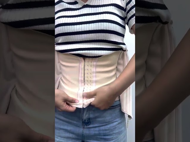 Vídeo relacionado con Dinglong Fajas Reductoras Mujer Woman Secret Mujer Panza Mujer Shapewear Back Underbust Control Lace Up Impreso Adelgazante Shaper Ropa Interior Corset Shapeware Woman Secret Mujer