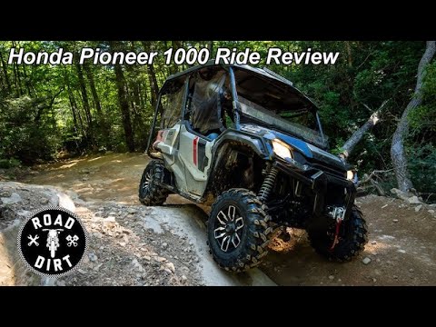 A MOTORCYCLE RIDER RIDES A 2022 HONDA PIONEER 1000 UTV- WHAT COULD POSSIBLY GO WRONG??