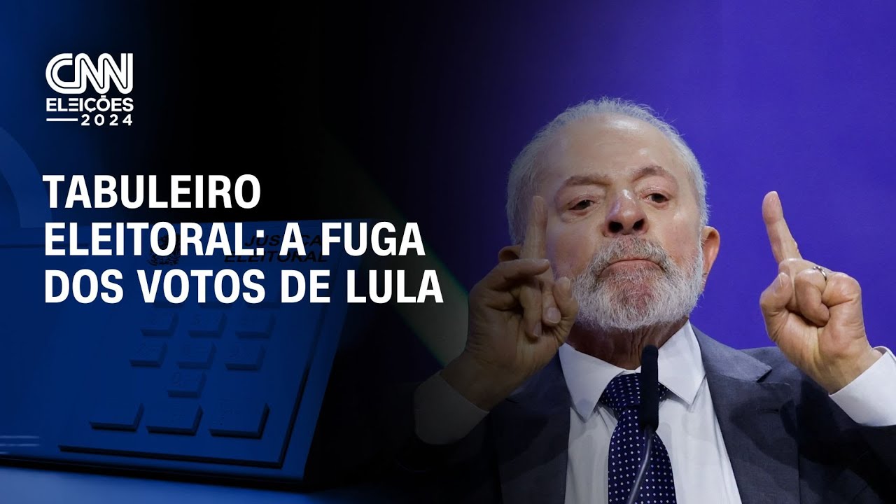 Tabuleiro Eleitoral: a fuga dos votos de Lula | CNN NOVO DIA