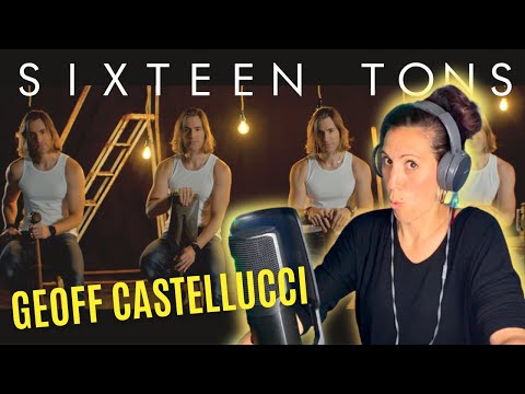FIRST TIME HEARING Geoff Castellucci - Sixteen Tons #REACTION #GeoffCastellucci #sixteentons