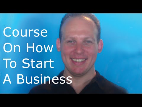 Course on how to start a business: go from business ideas to start a business Video