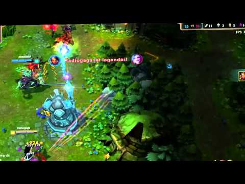 Nidalee One Hit Spear #2: Jinx Gets - League of Legends [1337Gaming- Nida One Shot - HD+ - GER]