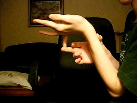 Screenshot of video: Range of movement assoicated with Elhers-Danlos Syndrome.