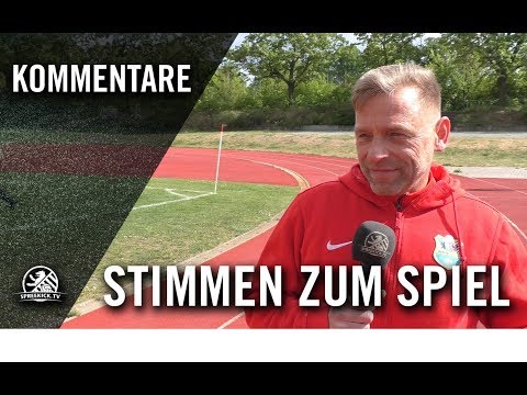 Die Stimmen zum Spiel | Berlin United - Friedenauer TSC (26. Spieltag, Landesliga, Staffel 2)