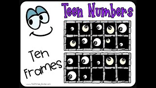 Ten Frames to 20 - Halloween