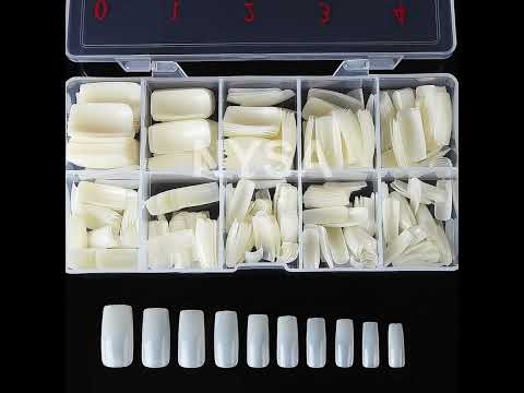 NYSA Square Shape Fake Nail Extension For Women Nail Styling False Nails For Professionals