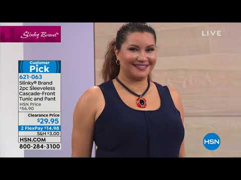 HSN | Slinky Brand Fashions 09.23.2018 - 05 AM