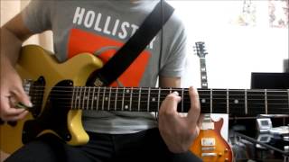Green Day Stop When The Red Lights Flash Guitar Cover SOLO Howto play TAB