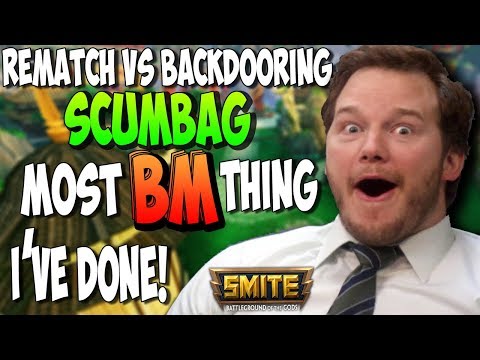REMATCH VS A BACKDOORING EDGELORD! MY BM IS UNREAL! - Masters Ranked Duel - SMITE