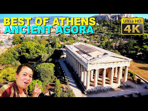 The Best of Athens (4K) - Ancient Agora, Temple of Hephaestus, Stoa of Attalos, Holy Apostles Church