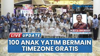 100 Anak Yatim Bermain Timezone dan Nonton Bioskop Gratis di Margocity bersama IJTI Korda Depok