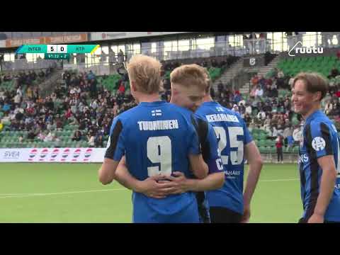 Inter ottaa Veikkausliigan kärkipaikan 5-0-voitolla KTP:sta - katso maalit!