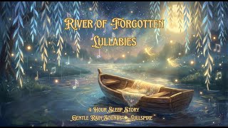 Drifting Down the River of Forgotten Lullabies  Gentle Rain  4 Hour Sleep Story ✦ Lullspire