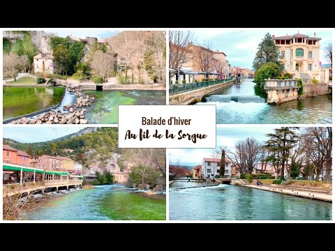 Fontaine de Vaucluse et l'Isle sur la Sorgue - Balade d'hiver au fil de la Sorgue en Provence
