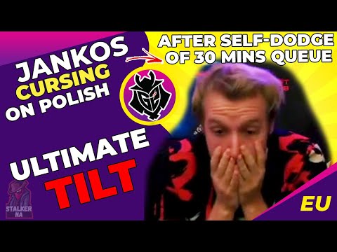 G2 Jankos TILTING Badly After DODGING 30 Mins Queue by His Own Mistake
