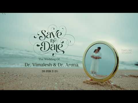 Save the Date of Mr & Mrs. DD 🥼 | Vimmy ❤️ Aruna