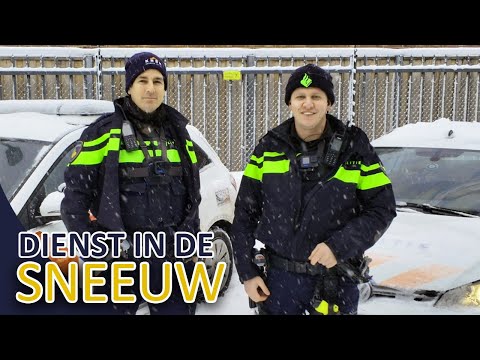 Politie | Dienst in de sneeuw samen met Eduard | Utrecht