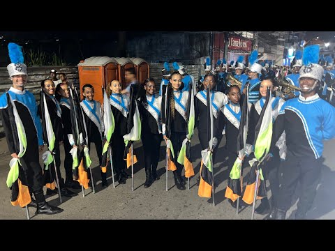 Coreográfico da Banda Marcial BAMCED no Concurso de Bandas e Fanfarras de Candeias 2024