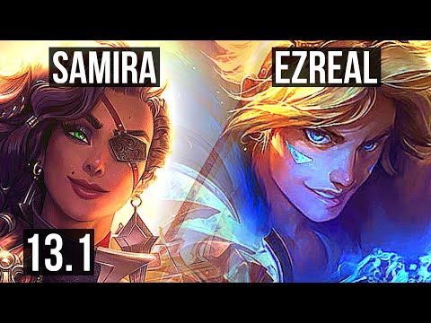 SAMIRA & Nautilus vs EZ & Rakan (ADC) | Rank 1 Samira, Quadra, Rank 9 | EUW Challenger | 13.1