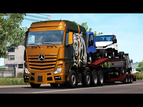 [ETS2 v1.38] Big Stars Actros / Arocs SLT v 1.6.3