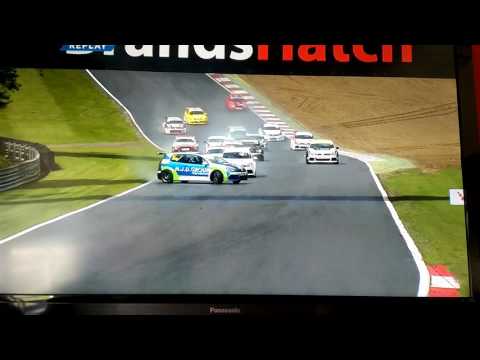 The Greatest Save of All Time? Kenan Dole in the VAG Trophy at Brands Hatch.