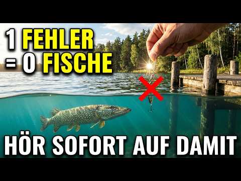 Die 5 Größten Angel-Fehler (Hör Sofort Auf Damit Und Fange 3X Mehr!)