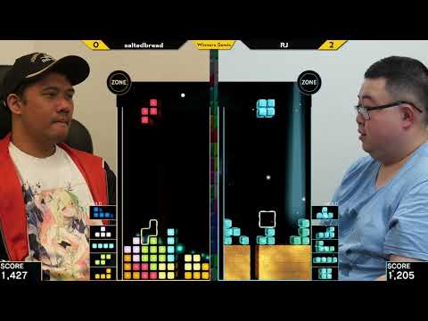 Xeno Tetris 7 (TEC) W.Semis - saltedbread  vs RJ - Tetris Effect Connected Tournament