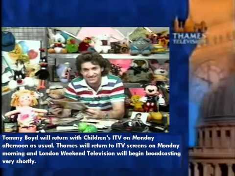 Thames Handover Interval to LWT (4th September 1992)