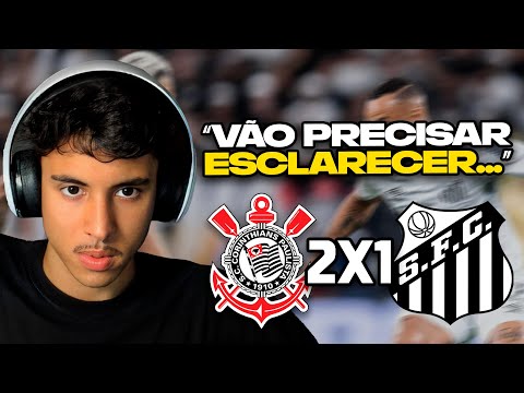 RENATO REAGE: MELHORES MOMENTOS: CORINTHIANS 2 X 1 SANTOS | SEMIFINAL | PAULISTÃO 2025 | CAZETV
